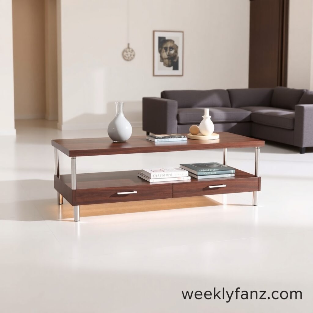 coffee table with storage

